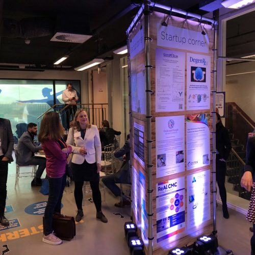 GlycoMScan presented poster on the Dutch Life Science conference Leiden startup corner